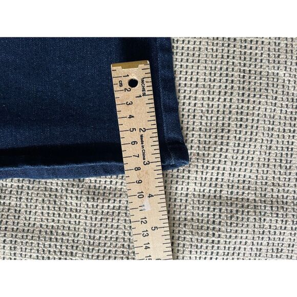 Crest Jeans Womens Bootcut Dark Wash Denim Metal Stud Embellished Pockets 15/16 - Picture 6 of 6